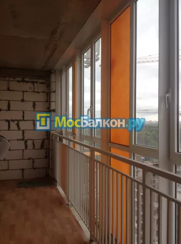 Шкаф на балкон купить в Троицке на заказ недорого от МосБалкон