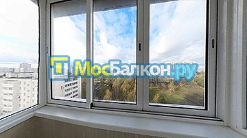 Алюминиевое остекление лоджий под ключ по доступным ценам в Троицке | МосБалкон