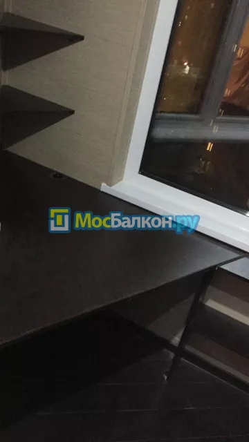 Шкаф на балкон купить в Троицке на заказ недорого от МосБалкон