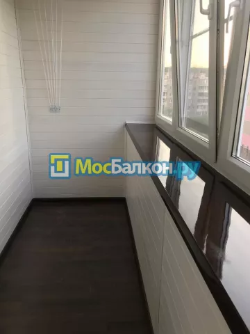 Отделка балконов в Троицке | Отделка балконов и лоджий и обшивка под ключ в МосБалкон