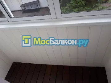 Отделка балконов в Троицке | Отделка балконов и лоджий и обшивка под ключ в МосБалкон
