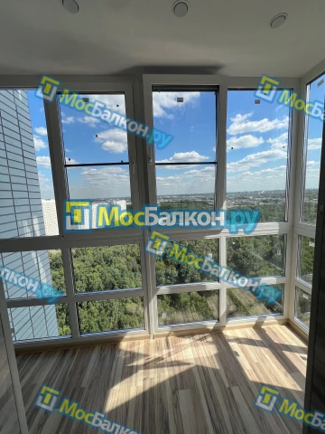 Панорамное остекление заказать под ключ по выгодной цене в Троицке от компании МосБалкон