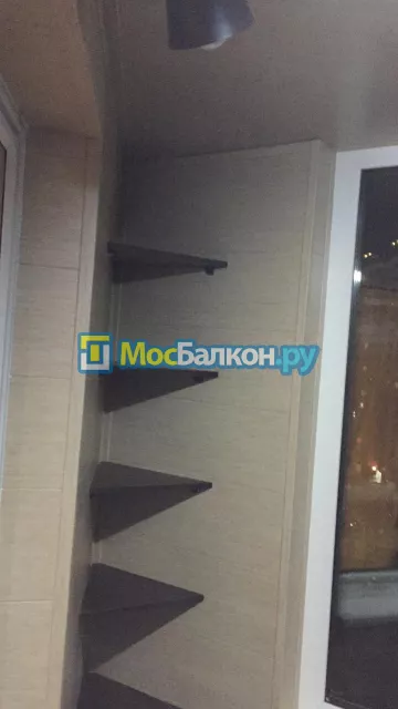 Шкаф на балкон купить в Троицке на заказ недорого от МосБалкон