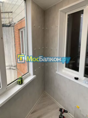 Отделка балконов в Троицке | Отделка балконов и лоджий и обшивка под ключ в МосБалкон