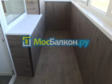 Отделка балконов в Троицке | Отделка балконов и лоджий и обшивка под ключ в МосБалкон