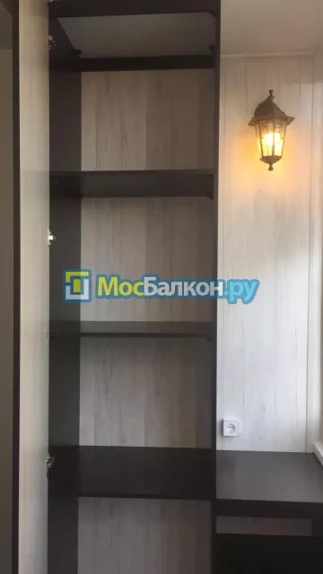 Шкаф на балкон купить в Троицке на заказ недорого от МосБалкон