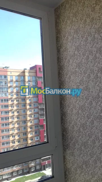Отделка балкона и лоджии пластиковыми ПВХ панелями в Троицке от компании МосБалкон