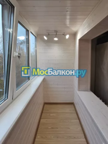 Отделка балконов в Троицке | Отделка балконов и лоджий и обшивка под ключ в МосБалкон