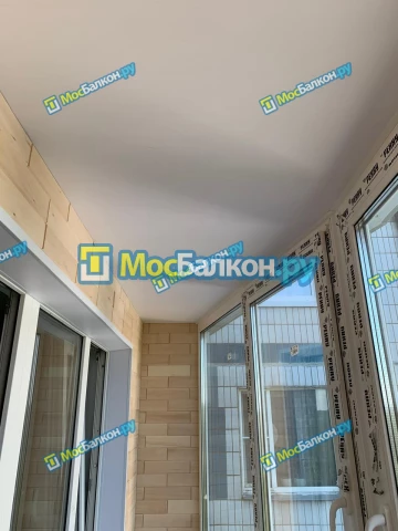 Отделка балконов в Троицке | Отделка балконов и лоджий и обшивка под ключ в МосБалкон