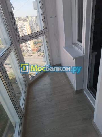 Панорамное остекление заказать под ключ по выгодной цене в Троицке от компании МосБалкон
