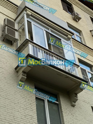 Панорамное остекление заказать под ключ по выгодной цене в Троицке от компании МосБалкон