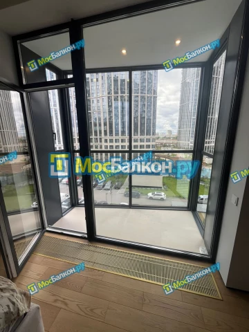 Панорамное остекление заказать под ключ по выгодной цене в Троицке от компании МосБалкон