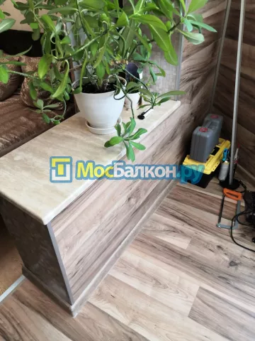 Отделка балконов в Троицке | Отделка балконов и лоджий и обшивка под ключ в МосБалкон