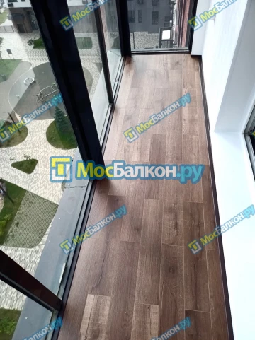 Панорамное остекление заказать под ключ по выгодной цене в Троицке от компании МосБалкон