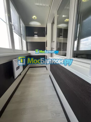 Отделка балконов в Троицке | Отделка балконов и лоджий и обшивка под ключ в МосБалкон