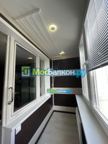 Отделка балконов в Троицке | Отделка балконов и лоджий и обшивка под ключ в МосБалкон