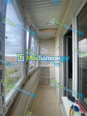Утепление балкона и лоджии под ключ в Троицке — цены от 150 руб./м² | МосБалкон
