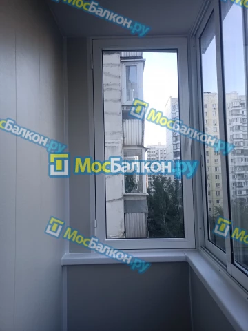 Холодное остекление лоджий алюминиевым профилем в Троицке по доступным ценам | МосБалкон
