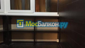 Встроенная мебель на балкон