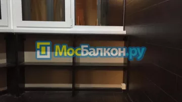 Шкаф на балкон купить в Троицке на заказ недорого от МосБалкон