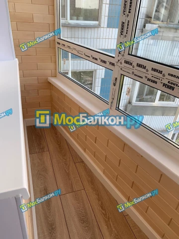 Отделка балконов в Троицке | Отделка балконов и лоджий и обшивка под ключ в МосБалкон
