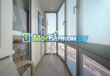 Заказать балкон в Троицке цена от 1320 руб | Остекление балконов и лоджий МосБалкон