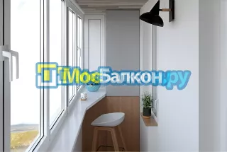 Остекление лоджий под ключ по выгодной цене в Троицке – застеклить лоджию и балкон в МосБалкон