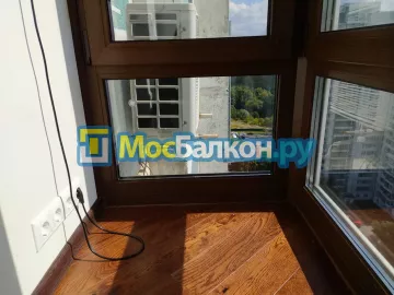 Панорамное остекление заказать под ключ по выгодной цене в Троицке от компании МосБалкон