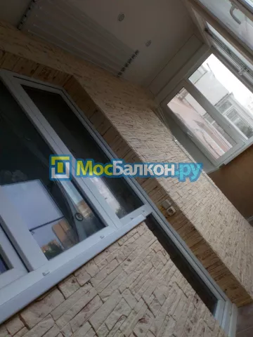 Отделка балконов в Троицке | Отделка балконов и лоджий и обшивка под ключ в МосБалкон