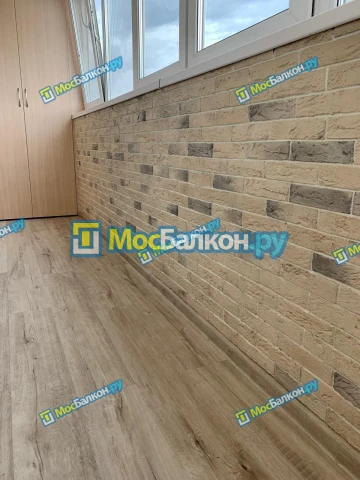 Отделка балконов в Троицке | Отделка балконов и лоджий и обшивка под ключ в МосБалкон