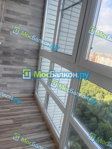 Панорамное остекление заказать под ключ по выгодной цене в Троицке от компании МосБалкон