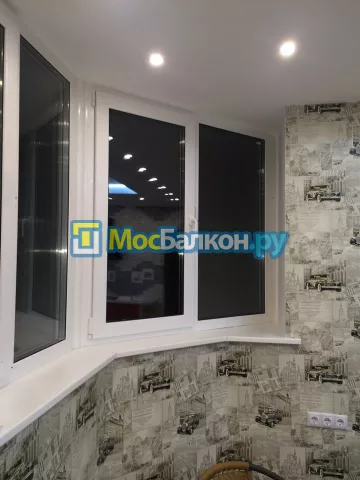 Пластиковое остекление лоджий под ключ по доступным ценам в Троицке | МосБалкон