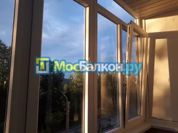 Алюминиевое остекление лоджий под ключ по доступным ценам в Троицке | МосБалкон