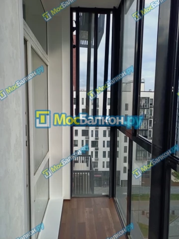Панорамное остекление заказать под ключ по выгодной цене в Троицке от компании МосБалкон
