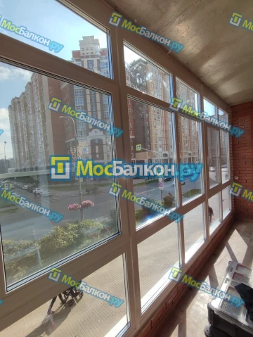 Панорамное остекление заказать под ключ по выгодной цене в Троицке от компании МосБалкон