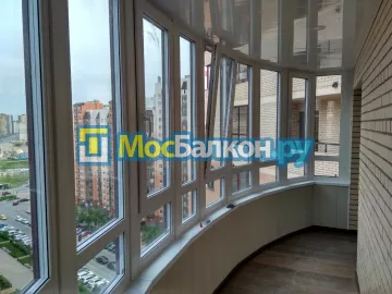 Алюминиевое остекление балконов под ключ по доступным ценам в Троицке | МосБалкон