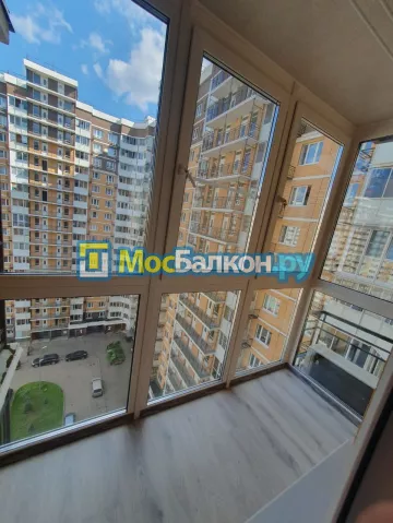 Французское остекление балконов и лоджий под ключ по доступным ценам в Троицке | МосБалкон