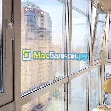 Алюминиевое остекление балконов под ключ по доступным ценам в Троицке | МосБалкон