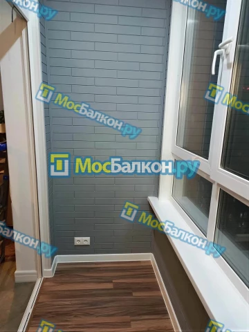 Отделка балконов в Троицке | Отделка балконов и лоджий и обшивка под ключ в МосБалкон