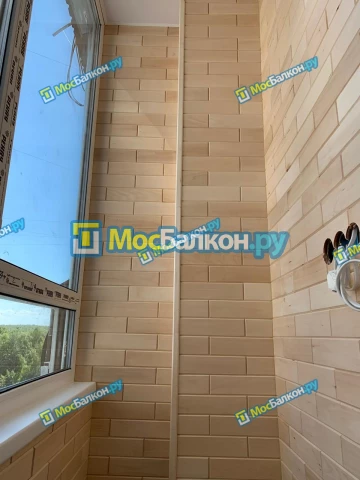 Отделка балконов в Троицке | Отделка балконов и лоджий и обшивка под ключ в МосБалкон