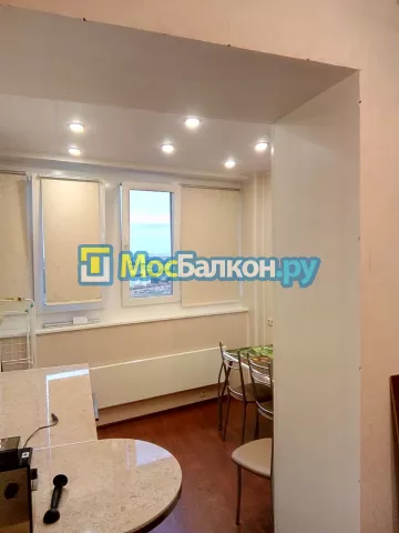 Объединение балкона и лоджии с комнатой в  Троицке