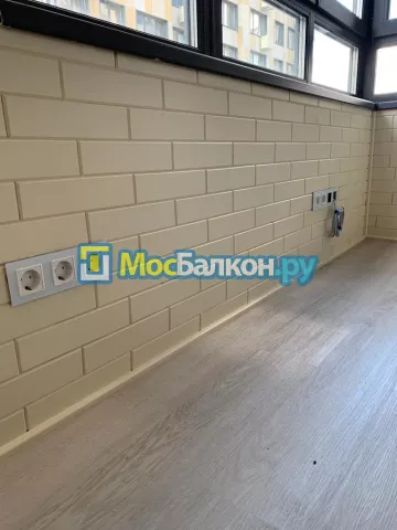 Отделка балконов в Троицке | Отделка балконов и лоджий и обшивка под ключ в МосБалкон