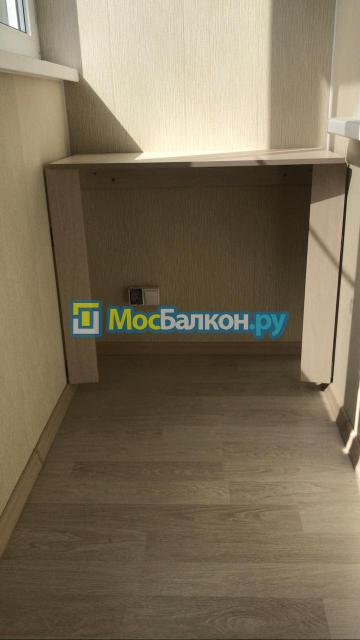 Изготовление компьютерного столика на балконе
