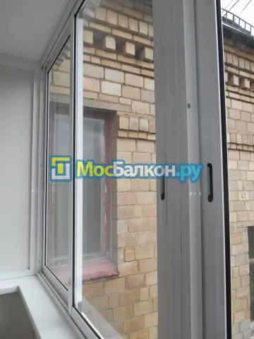 Холодное остекление лоджий алюминиевым профилем в Троицке по доступным ценам | МосБалкон