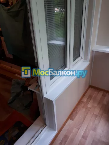 Отделка балконов в Троицке | Отделка балконов и лоджий и обшивка под ключ в МосБалкон
