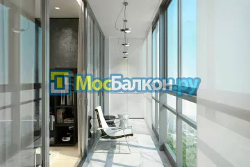 Французское остекление балконов и лоджий под ключ по доступным ценам в Троицке | МосБалкон