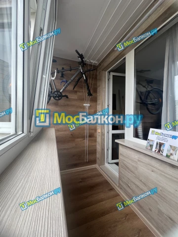 Отделка балконов в Троицке | Отделка балконов и лоджий и обшивка под ключ в МосБалкон