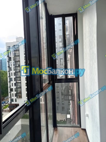 Панорамное остекление заказать под ключ по выгодной цене в Троицке от компании МосБалкон