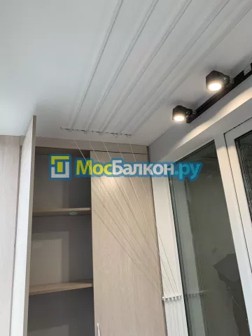 Шкаф на балкон купить в Троицке на заказ недорого от МосБалкон