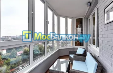 Алюминиевое остекление лоджий под ключ по доступным ценам в Троицке | МосБалкон